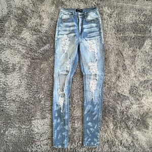 Fashion Nova high-rise skinny jeans size 7